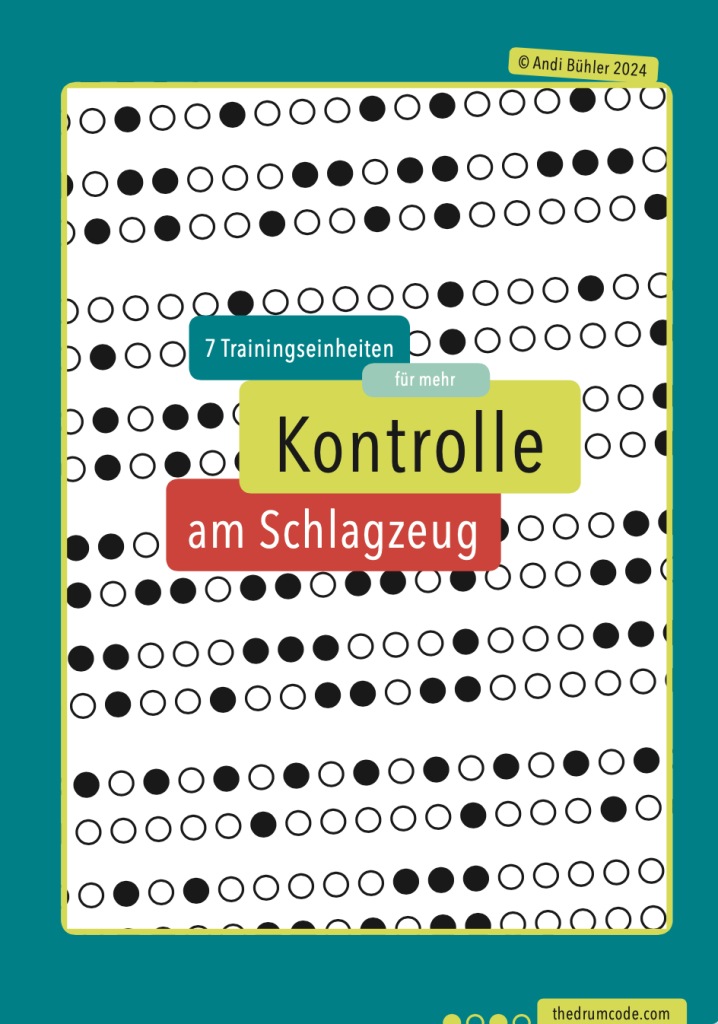 Kontrolle am Schlagzeug